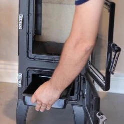 EEK A - Kleiner Dreischeiben-Kaminofen 304-3D Mit Herdplatte - 7,23 KW -Kaminofen Geschaft 2112221122222