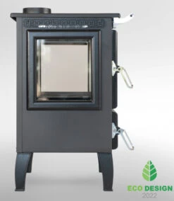 EEK A - Kleiner Dreischeiben-Kaminofen 304-3D Mit Herdplatte - 7,23 KW -Kaminofen Geschaft 304 3D3 1000