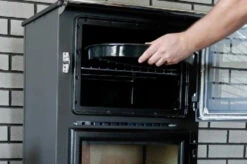 EEK A - Kaminofen Holzherd Modell 306 Mit Backfach+Herdplatte - 12,87 KW -Kaminofen Geschaft 306 2111111