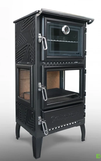 EEK A - Dreischeiben-Holzherd Modell 306-3D Backfach+Herdplatte - 12,87 kW EEK A - Dreischeiben-Holzherd Modell 306-3D Backfach+Herdplatte - 12,87 KW -Kaminofen Geschaft 306 3d 32