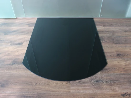 Segmentbogen 120x140cm Glas schwarz - Funkenschutzplatte Kaminbodenplatte Glasplatte Segmentbogen 120x140cm Glas Schwarz - Funkenschutzplatte Kaminbodenplatte Glasplatte -Kaminofen Geschaft 31283 0