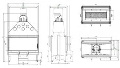 EEK A - Tunnel-Kamineinsatz HITZE Ardente ARD90X41.DSS - 18kW 5 EEK A - Tunnel-Kamineinsatz HITZE Ardente ARD90X41.DSS - 18kW -Kaminofen Geschaft 3312122
