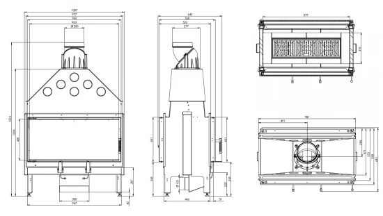 EEK A - Tunnel-Kamineinsatz HITZE Ardente ARD90X41.DSS - 18kW EEK A - Tunnel-Kamineinsatz HITZE Ardente ARD90X41.DSS - 18kW -Kaminofen Geschaft 3312122