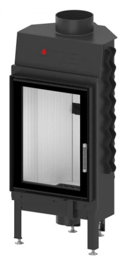 EEK A+ - Kamineinsatz HITZE Albero AL11S.V DECO Extra Hohe Sichtscheibe -11kW -Kaminofen Geschaft AL11S V deco0002