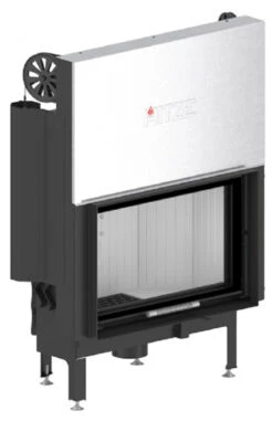 EEK A+ - Kamineinsatz HITZE Albero AL14G.H DECO Mit Schiebetür -14kW
