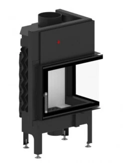 EEK A - Eck-Kamineinsatz HITZE Albero AL9R.H DECO Mit Seitenglas Rechts - 9kW 4 EEK A - Eck-Kamineinsatz HITZE Albero AL9R.H DECO Mit Seitenglas Rechts - 9kW -Kaminofen Geschaft AL9R.H DECO 1