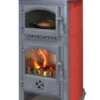 EEK A - Kaminofen Mit Backfach Und Herdplatte Cucina Bordeaux - 9,7kW 1 EEK A - Kaminofen Mit Backfach Und Herdplatte Cucina Bordeaux - 9,7kW -Kaminofen Geschaft CUCINA rot 1000