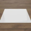 Quadrat 90x90cm Glas Weiß - Funkenschutzplatte Kaminbodenplatte Glasplatte Ofenplatte -Kaminofen Geschaft Glas weiss Quadrat 32941 0