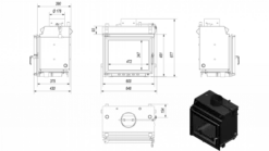 Kaminofen Geschaft -Kaminofen Geschaft Kratki MAJA PW 12 W masse