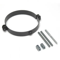 120 Mm - Rauchrohr Schelle In Gussgrau