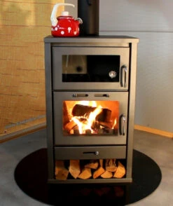 EEK A Kaminofen Mit Backfach Victoria Triumph F, Schwarz Mit XL-Brennraum – 15kW 6 EEK A Kaminofen Mit Backfach Victoria Triumph F, Schwarz Mit XL-Brennraum – 15kW -Kaminofen Geschaft Triumph F BACKFACH3