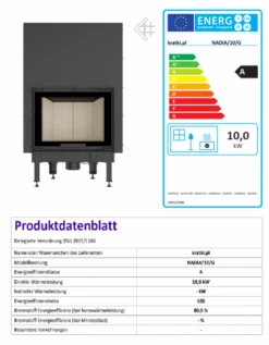 *EEK A - Kamineinsatz Kratki Nadia 10 Mit Schiebetür - 10 KW -Kaminofen Geschaft Unbenannt11