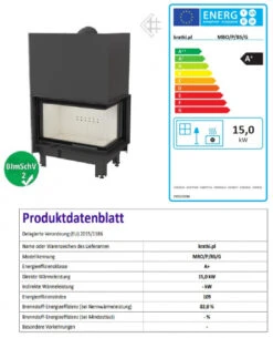 *EEK A+ Eck-Kamineinsatz Kratki MBO/P/BS/G 15 Schiebetür, Seitenscheibe Rechts - 15 KW -Kaminofen Geschaft Unbenannt31
