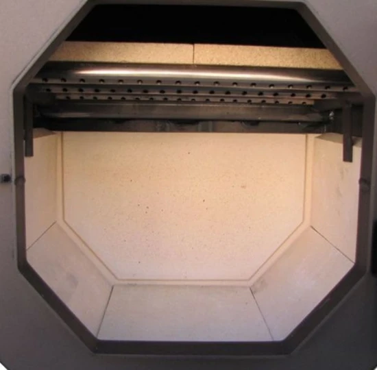 EEK A+ Warmluftofen Werkstattofen FALCO ECO 12 kW mit Ventilator EEK A+ Warmluftofen Werkstattofen FALCO ECO 12 KW Mit Ventilator -Kaminofen Geschaft falcoeco12 brennraum