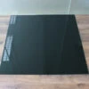 Rechteck 100x110cm Glas Schwarz - Funkenschutzplatte Kaminbodenplatte Glasplatte Unterlage Kamin -Kaminofen Geschaft funkenschutzplatte rechteck glasplatte schwarz3 30791 0