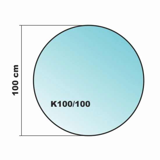 Kreis *Frosty* 100x100cm - Funkenschutzplatte Milchglas Kaminbodenplatte Glasplatte Kreis *Frosty* 100x100cm - Funkenschutzplatte Milchglas Kaminbodenplatte Glasplatte -Kaminofen Geschaft k100 100 31323 1