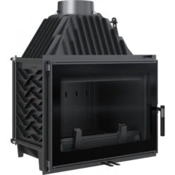 *EEK A+ Gusskamineinsatz Kratki ZOSIA ECO 12, Raumluftunabh. + BISMSCHV II - 12kW