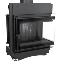 *EEK A - Eck-Guss-Kamineinsatz Kratki MAJA/P/BS/DECO !RR150! Mit Seitenglas Rechts - 8kW + BIMSCHV II