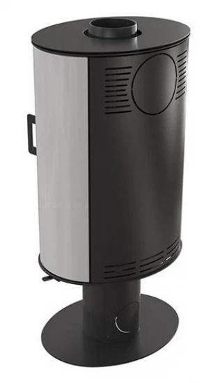 *EEK A - 360° drehbarer Kaminofen Kratki KOZA AB S NO mit weißen Kacheln - 8 kW *EEK A - 360° Drehbarer Kaminofen Kratki KOZA AB S NO Mit Weißen Kacheln - 8 KW -Kaminofen Geschaft kratkikozaabsnowei 3