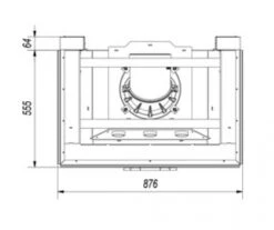 *EEK A - 3-Scheiben-Kamineinsatz KRATKI NBC 10 Mit Schiebetür - 10 KW -Kaminofen Geschaft kratkinbc8004002