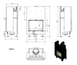 *EEK A - Kamineinsatz Kratki MBZ 13 Mit Schiebetür - 13 KW 6 *EEK A - Kamineinsatz Kratki MBZ 13 Mit Schiebetür - 13 KW -Kaminofen Geschaft mbzgerade5