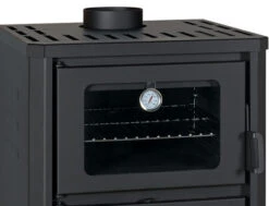 EEK A Kaminofen Mit Backofen Prity FG D – 14kW + BIMSCHV II -Kaminofen Geschaft prity fg d detail