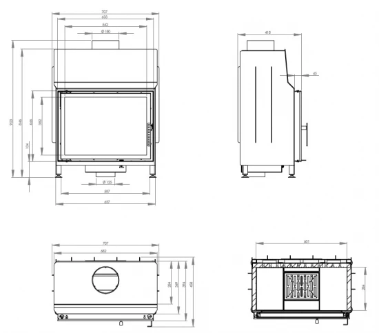 EEK A Kamineinsatz HITZE STMA59X43.S mit 11kW EEK A Kamineinsatz HITZE STMA59X43.S Mit 11kW -Kaminofen Geschaft sadsaddada