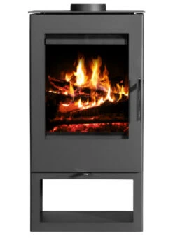 EEK A+ Kaminofen Victoria Toledo Schwarz - 7kW, Raumluftunabhängig -Kaminofen Geschaft ssad2231