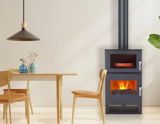 EEK A+ Kaminofen mit Backfach Verso F - 9kW EEK A+ Kaminofen Mit Backfach Verso F - 9kW -Kaminofen Geschaft versof2