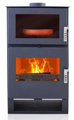 EEK A+ Kaminofen Mit Backfach Verso F - 9kW