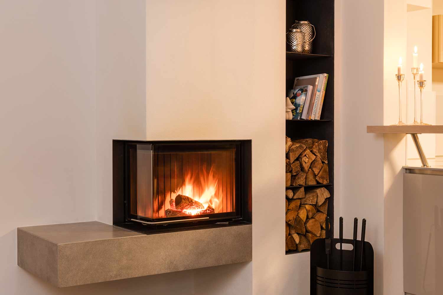 Kaminofen Geschaft -Kaminofen Geschaft Eck 42 57 30 Zweisamkeit 11 2016 Brunner Eckkamin Kuttnik 0638